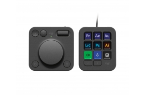 Logitech MX Creative Console Toetsenblok Bluetooth/USB Grafiet