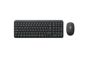 Logitech MK250 Compact Bluetooth Wireless Combo toetsenbord Inclusief muis Universeel RF-draadloos + Bluetooth QWERTY Spaans Grafiet