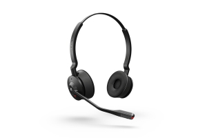 Jabra ENGAGE 55 UC STEREO Headset Draadloos Hoofdband Kantoor/callcenter Zwart