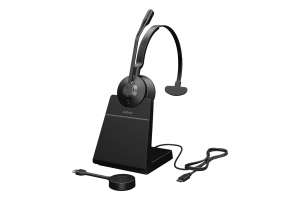 Jabra Engage 55 SE Headset Draadloos Hoofdband Kantoor/callcenter Zwart
