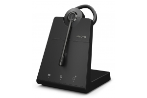 Jabra Engage 45 SE Headset Draadloos oorhaak, Hoofdband Kantoor/callcenter Zwart