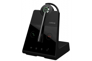 Jabra Engage 65 SE Headset Draadloos oorhaak, Hoofdband Kantoor/callcenter Zwart