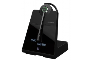 Jabra Engage 75 SE Headset Draadloos oorhaak, Hoofdband Kantoor/callcenter Bluetooth Zwart