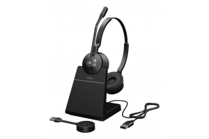 Jabra Engage 55 SE Headset Draadloos Hoofdband Kantoor/callcenter Zwart