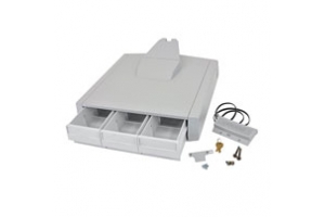 Ergotron 97-903 accessoire voor multimediawagens Grijs, Wit Lade