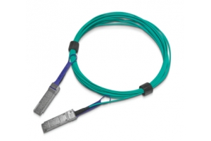 Nvidia MFA1A00-E005 InfiniBand en Glasvezelkabel 5 m QSFP Blauw