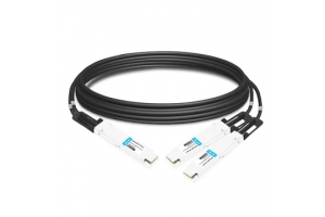 Nvidia MCP7Y00-N001 InfiniBand en Glasvezelkabel 1 m OSFP 2xOSFP Zwart