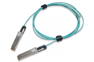 Nvidia MFS1S00-H030V InfiniBand en Glasvezelkabel 30 m QSFP56 Blauw