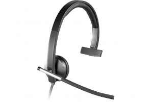 Logitech 981-000514 hoofdtelefoon/headset Bedraad Hoofdband Kantoor/callcenter USB Type-A Zwart, Zilver