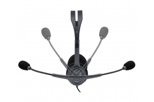 Logitech H111 Headset Bedraad Hoofdband Kantoor/callcenter Zwart