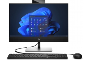 HP ProOne 440 G9 Intel® Core™ i5 i5-13500T 60,5 cm (23.8") 1920 x 1080 Pixels Touchscreen Alles-in-één-pc 16 GB DDR4-SDRAM 512 GB SSD Windows 11 Pro Wi-Fi 6E (802.11ax) Zwart