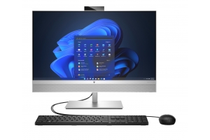 HP EliteOne 870 G9 Intel® Core™ i7 i7-14700 68,6 cm (27") 2560 x 1440 Pixels Alles-in-één-pc 32 GB DDR5-SDRAM 512 GB SSD Windows 11 Pro Wi-Fi 6E (802.11ax) Zilver
