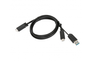 Targus ACC1135GLX USB-kabel 1,8 m USB 3.2 Gen 1 (3.1 Gen 1) USB C Zwart