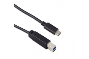 Targus ACC924EUX USB-kabel 1 m USB 3.2 Gen 2 (3.1 Gen 2) USB C USB B Zwart