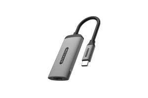 Sitecom AD-1003 tussenstuk voor kabels HDMI-A USB-C Zwart, Grijs