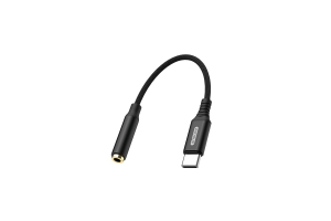 Sitecom USB-C to Jack adapter 3.5mm Zwart