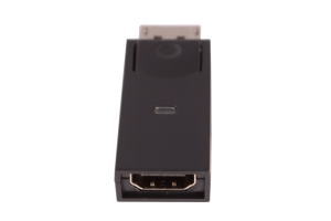 V7 ADPDPHA21-1E tussenstuk voor kabels 1 x 20-pin DisplayPort 1 x 19-pin HDMI Zwart