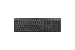 Targus AKB864DE toetsenbord Bluetooth QWERTY Duits Zwart