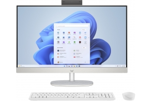 HP 27-cr1070nd Intel Core Ultra 7 155U 68,6 cm (27") 1920 x 1080 Pixels Alles-in-één-pc 16 GB DDR5-SDRAM 512 GB SSD Windows 11 Home Wi-Fi 6 (802.11ax) Wit