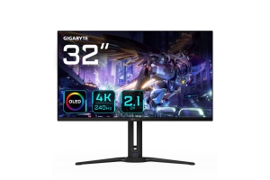 GIGABYTE AORUS FO32U2P computer monitor 80 cm (31.5") 3840 x 2160 Pixels 4K Ultra HD OLED Zwart