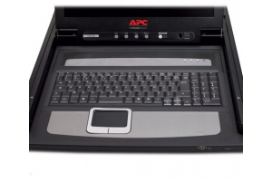 APC AP5717F rack console 43,2 cm (17") Zwart