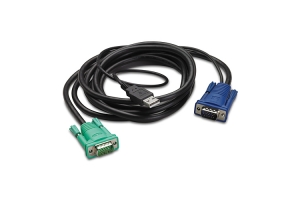 APC AP5821 toetsenbord-video-muis (kvm) kabel Zwart 1,8 m