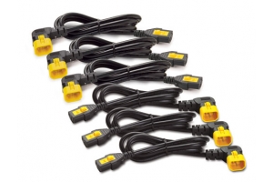 APC AP8702R-NA electriciteitssnoer Zwart, Geel 0,61 m
