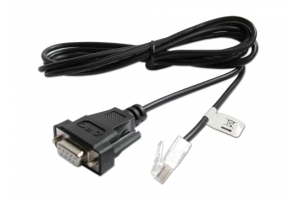 APC AP940-0625A tussenstuk voor kabels DB9 RJ45 Zwart