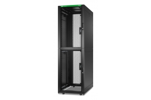 APC NetShelter SX, Server Rack Enclosure, Colocation, 2 x 20U, 600W x 1070D mm, with Sides, Black