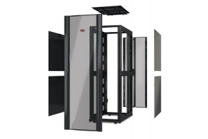 APC NetShelter SX 48U 750mm Wide x 1200mm Deep Enclosure Without Doors Black