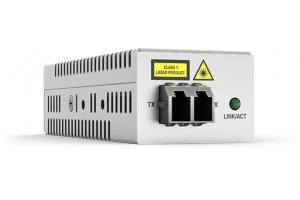 Allied Telesis AT-DMC100/LC-50 netwerk media converter 100 Mbit/s 1310 nm Multimode Grijs