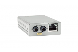 Allied Telesis AT-MMC200LX/ST-960 netwerk media converter 100 Mbit/s Single-mode Grijs