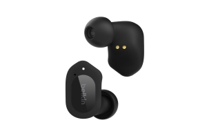 Belkin SOUNDFORM Play Headset Draadloos In-ear Oproepen/muziek USB Type-C Bluetooth Zwart