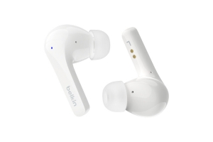 Belkin SoundForm Motion Headset True Wireless Stereo (TWS) In-ear Gesprekken/Muziek/Sport/Elke dag Bluetooth Wit