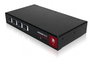 ADDER ADDERView Secure Analogue KVM-switch Zwart