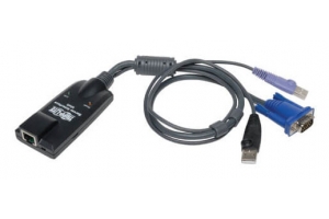 Tripp Lite B055-001-UV2CAC toetsenbord-video-muis (kvm) kabel Zwart