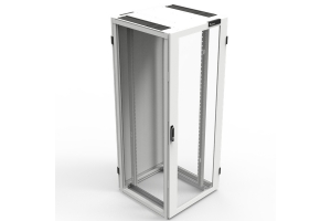 Minkels Nexpand Express Netwerkkast 800x800x24HE glasdeur voor en blinde deur achter