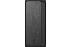 HP OmniDesk M02-0025nd PC AMD Ryzen™ 5 8500G 16 GB DDR5-SDRAM 512 GB SSD Windows 11 Home Tower AI PC Zwart, Grijs
