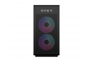 HP OMEN 35L Gaming Desktop GT16-0246nd PC Intel Core Ultra 9 285K 32 GB DDR5-SDRAM 2 TB SSD NVIDIA GeForce RTX 5070 Ti Windows 11 Home Tower Vloeistofkoelsysteem AI PC Zwart