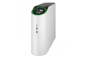 APC Back-UPS Pro for Gaming, 2200VA/1320W, Tower, 230V, 2x UK and 2x IEC C13 outlets, RGB Lights, Pure Sine Wave, Arctic (White)