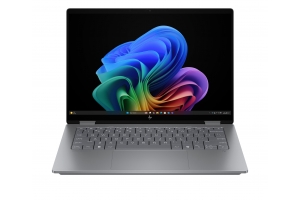 HP OmniBook X FlipNGAI 14-fm0075nd NL Copilot+ PC Intel Core Ultra 7 258V Hybride (2-in-1) 35,6 cm (14") Touchscreen 3K 32 GB LPDDR5x-SDRAM 1 TB SSD Wi-Fi 7 (802.11be) Windows 11 Home Zilver