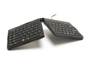 BakkerElkhuizen Goldtouch Travel Go2 Wired UK Qwerty