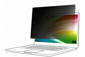 3M BP141W1B schermfilter 35,8 cm (14.1") Laptop Randloze privacyfilter voor schermen