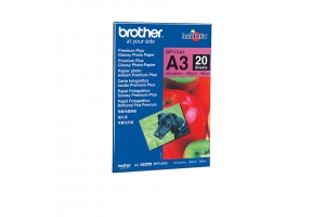 Brother BP71GA3 pak fotopapier A3 Blauw, Rood Glans
