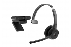 Cisco BUN-721+CAMD-C-WW hoofdtelefoon/headset Draadloos Hoofdband Kantoor/callcenter Bluetooth Oplaadhouder Zwart