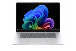 HP OmniBook 5 NGAI 16-bf0001nd Copilot+ PC Snapdragon X1-26-100 Laptop 40,6 cm (16") 2K 16 GB LPDDR5x-SDRAM 512 GB SSD Wi-Fi 6E (802.11ax) Windows 11 Home Zilver