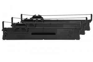 Epson Ribbon Cartridge zwart Per 3 stuks verpakt S015339