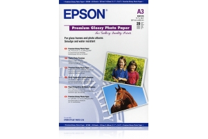 Epson Premium Glossy Photo Paper, DIN A3, 255g/m², 20 Vel