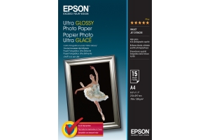 Epson Ultra Glossy Photo Paper - A4 - 15 Vellen