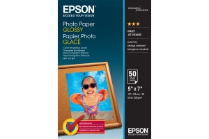 Epson Photo Paper Glossy - 13x18cm - 50 Vellen